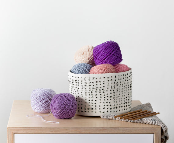 Karoo Moon FirstMoon wool 100% Merino, hand-dyed colourful knitting and crocheting