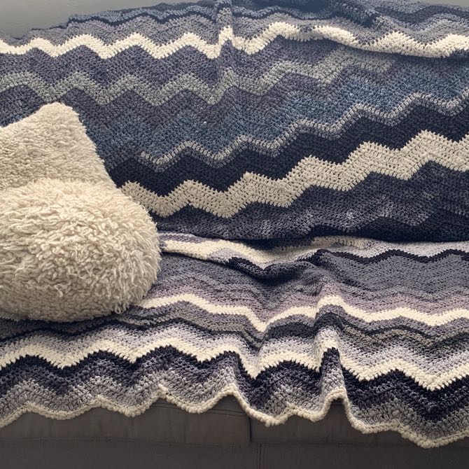 Crocheted Throw