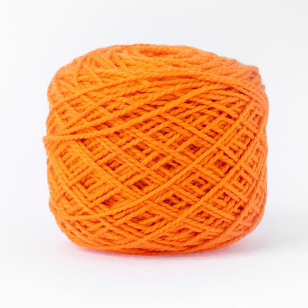 karoo moon 100% merino wool desert sun orange wool