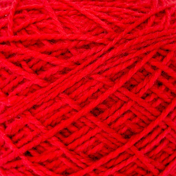 karoo moon first moon bright london red colour wool texture detail