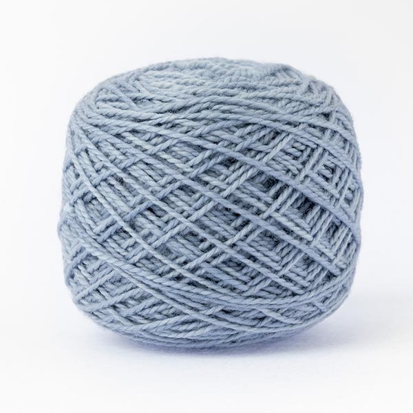 periwinkle pale blue wool ball
