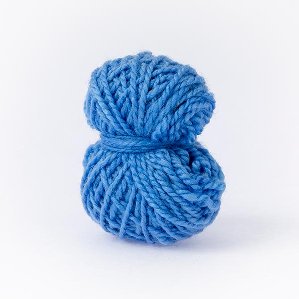 Baby royal blue karoomoon wool mini