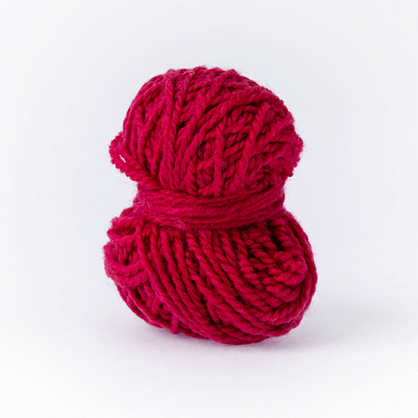 Bordeaux red mini moon merino wool