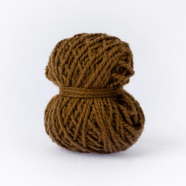 minimoon balls of wool merino olive brown