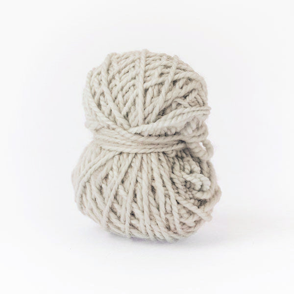 Warm grey donkey mini moon ball of yarn