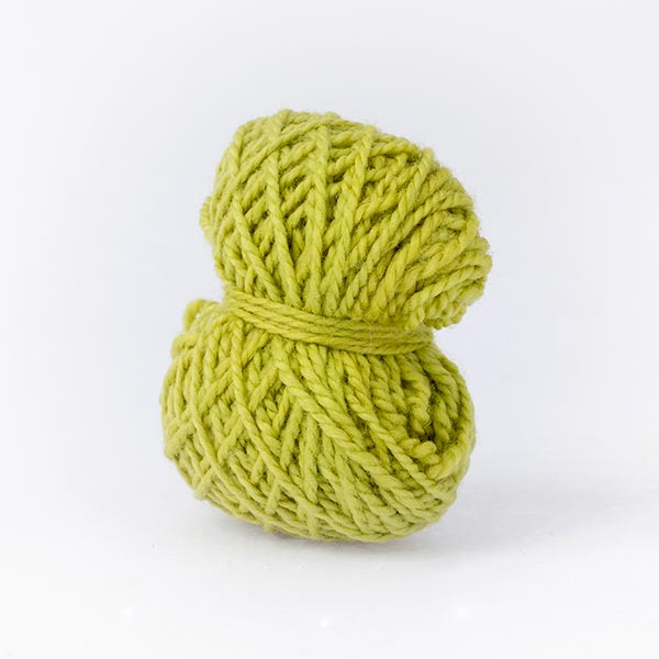 Green ball of Karoo Moon mini moon merino wool