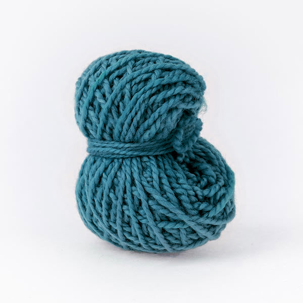 mini moon happy aqua blue balls of wool merino
