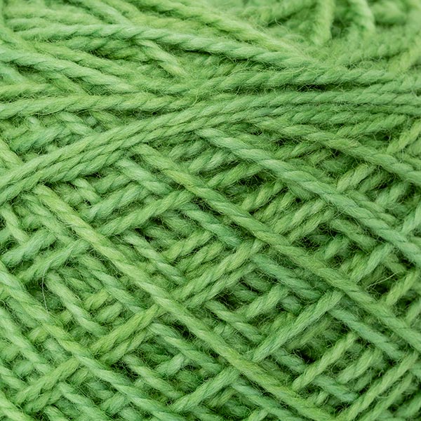 Karoo Moon rich green small ball mini merino wool 