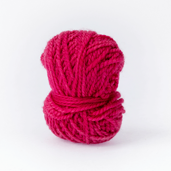Light Bordeaux red mini moon merino wool