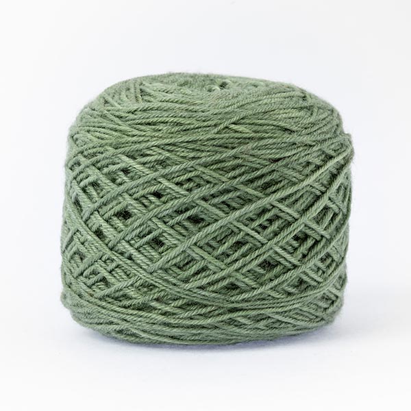 Mistake green mixed moon wool blend