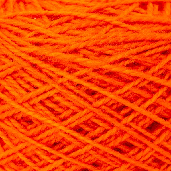 karoo moon first moon merino wool fuzzy orange colour texture detail