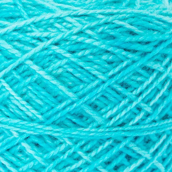 Texture of lake blue wool 100% merino