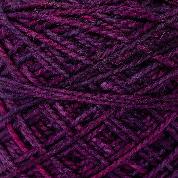 karoo moon plum purple colour wool texture detail