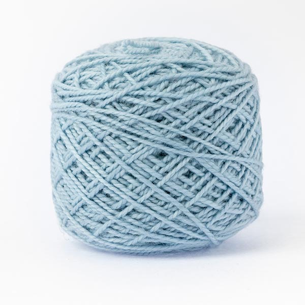 baby blue ball of merino wool