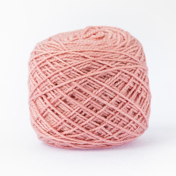 karoo moon first moon 100% merino wool vintage pink colour wool