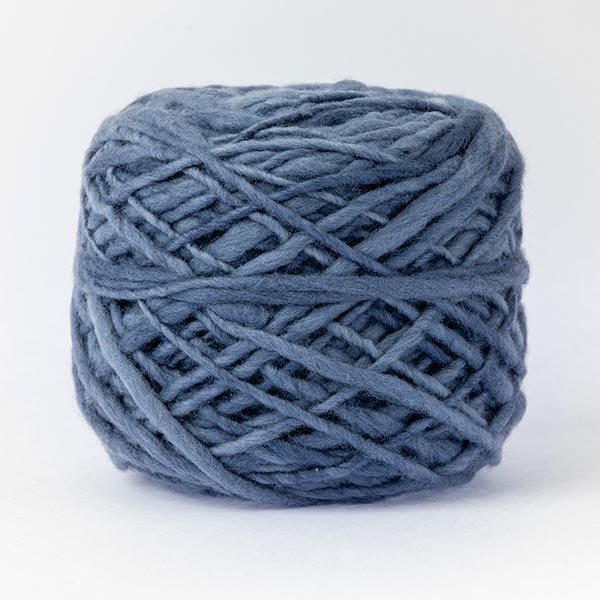 denim blue colour 100% merino wool