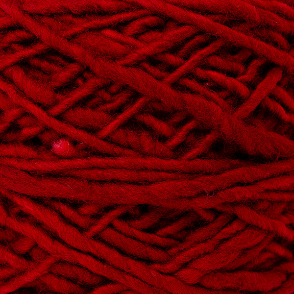 100% merino wool deep red colour wool texture detail