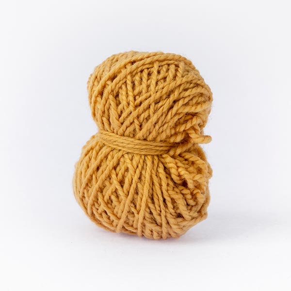 minimoon gold dirty yellow ball of yarn