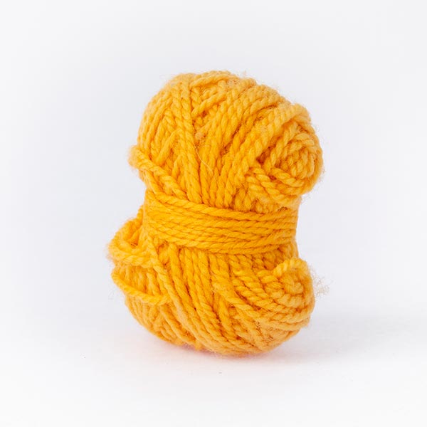 minimoon gold yellow ball of yarn