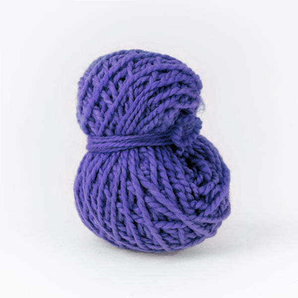 Indigo purple mini moon merino wool