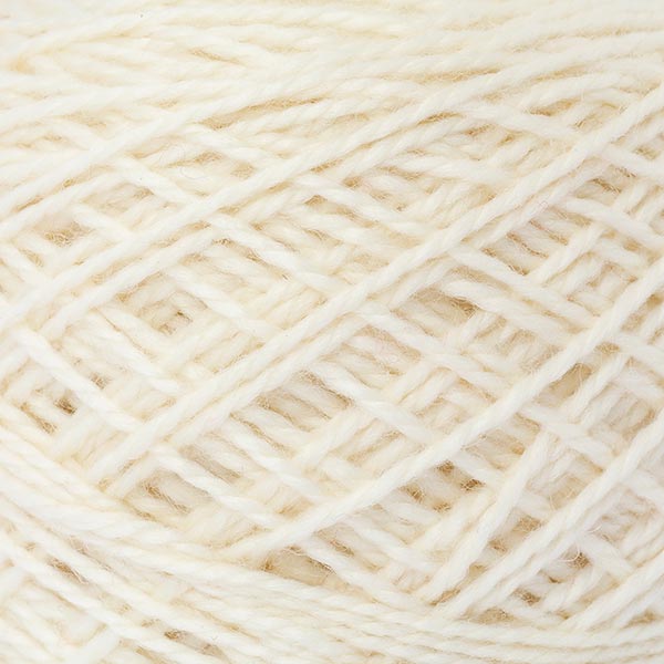 Texture white wool mini balls yarn