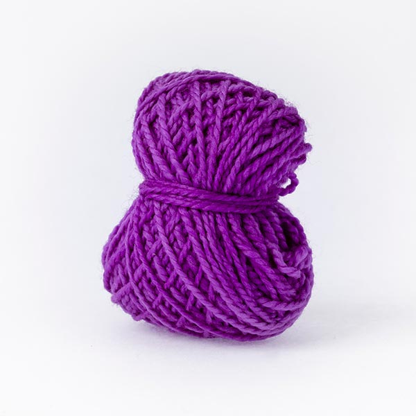 Violet Splash Purple Merino Wool