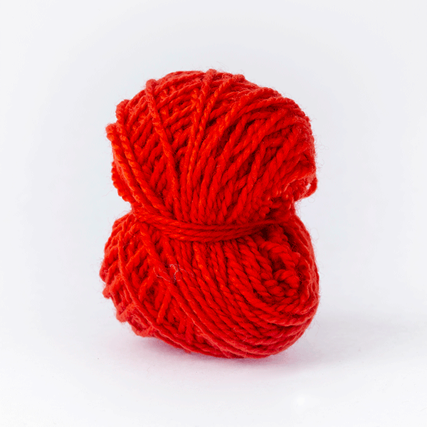 Yummy red mini moon merino wool