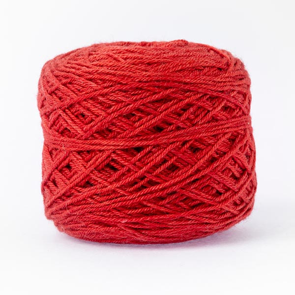 Gosela red mixed moon wool blend yarn