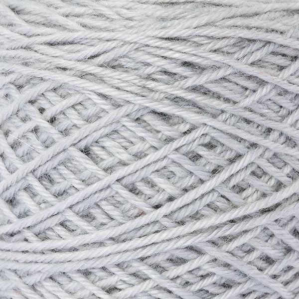 wool blend light grey colour ball of yarn texture detail