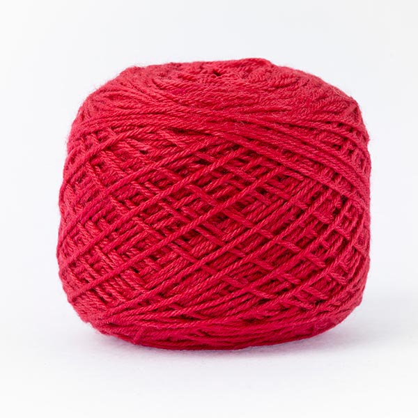 Tokyo red mixed moon wool blend yarn